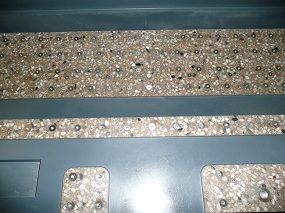Geschliffener Mineralbeton in der Lohnfertigung