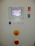 Neuer Schaltschrank mit Siemens Touch-Panel TP177B